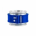 Mishimoto 25 Diameter Quick Release Clamp Assembly Aluminum Blue Single MMCLAMP-QD-25BL